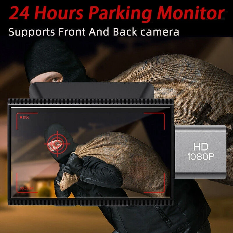 

New Dash Cam 4G Android 8.1 Car DVR GPS Dual Camera FHD 1080P WiFi Dash Cam 1GB+8GB Dashcam Driving Recorder