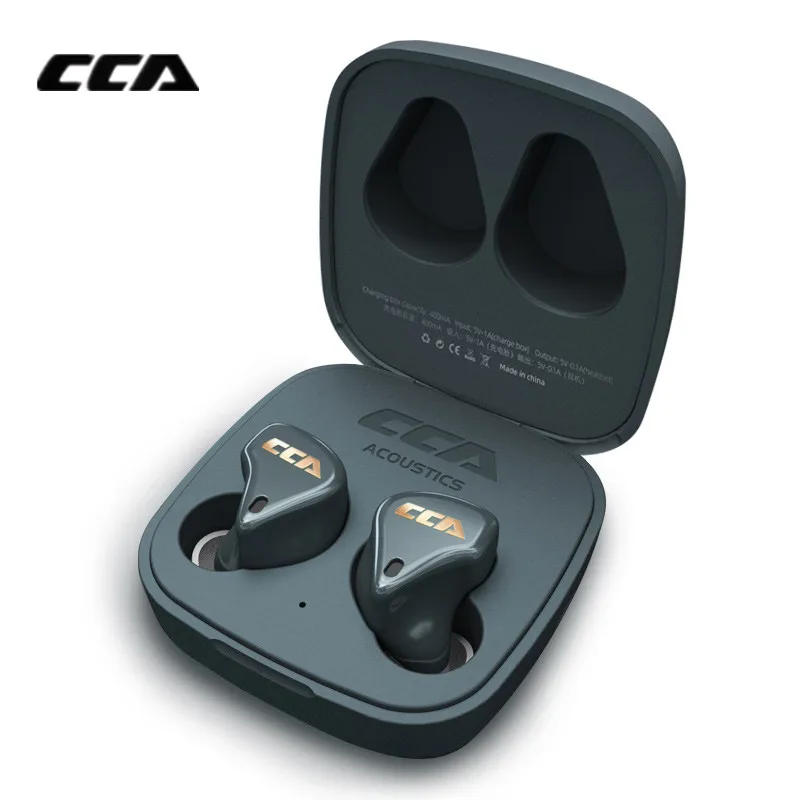 CCA CX4 1BA + 1DD TWS Bluetooth 5 0 гибридные наушники гарнитура с шумоподавлением сенсорным