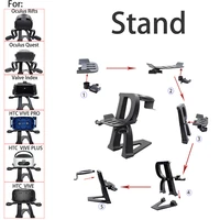 vr stand holder storage rack set for oculus quest 2 vr headset and wireless controller for oculus rift s for htc vive plus pro