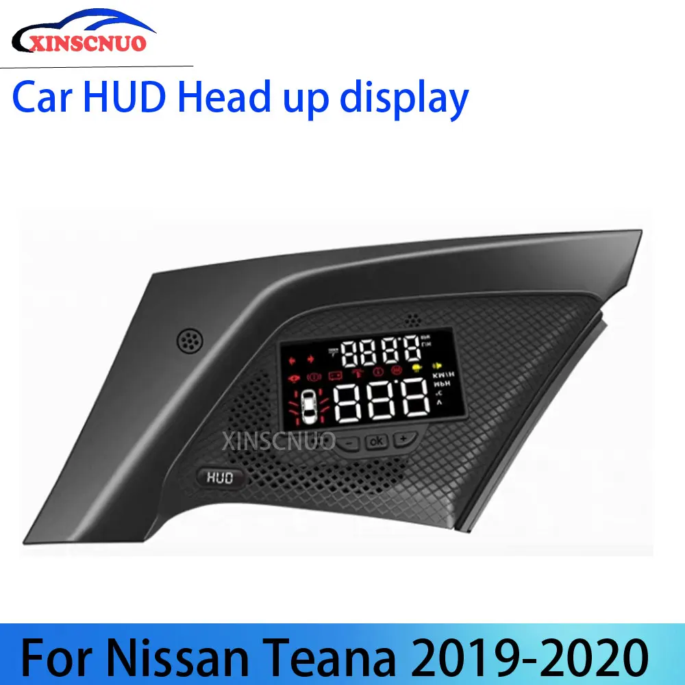 XINSCNUO бортовой компьютер OBD автомобиля HUD Дисплей для Nissan Teana 2019 2020 безопасного