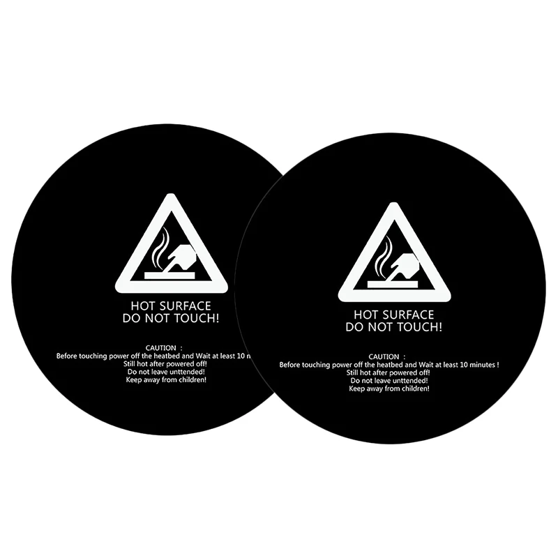 1 шт. 3d принтер Тепловые наклейки для кровати с лентой 200 мм Круглый принт сборка
