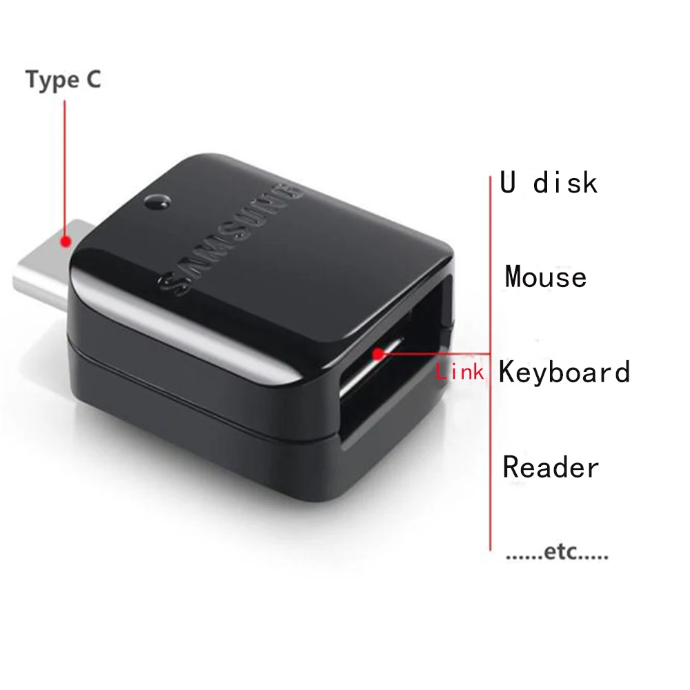 USB 3.0 TYPE-C OTG адаптер для быстрой передачи данных C считыватель Разъем Samsung Galaxy S8 S9 S10