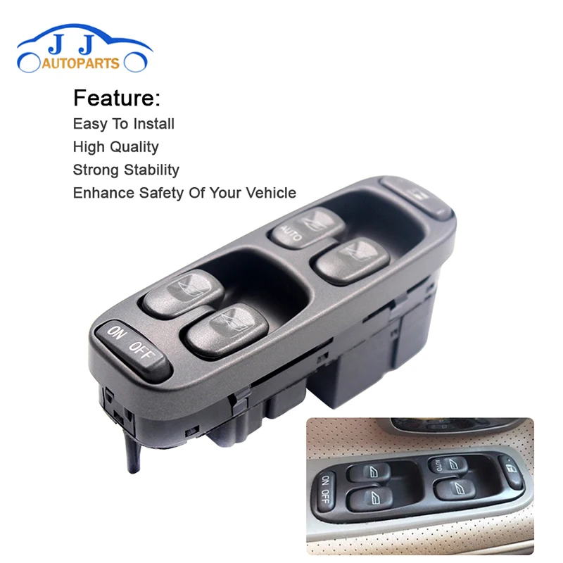 

YAOPEI 8638452 Новый электрический переключатель управления окном для V70 S70 XC70 1998-2000