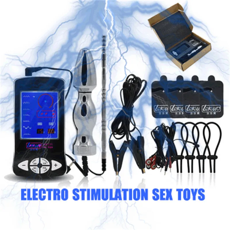 Анальный соски пенис лошадиный глаз секс игрушки электрическим током вибратор