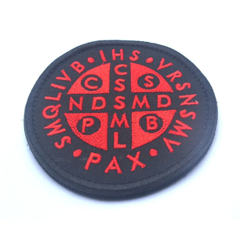 1pcMilitary Тактический Бенедикт в поперечную полоску/яйца с вышитым крестом чехол