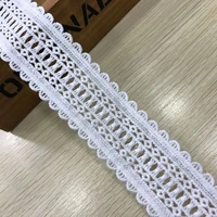 2021 winter african lace fabric diy handicraft lace sewing veil water soluble embroidery milk silk