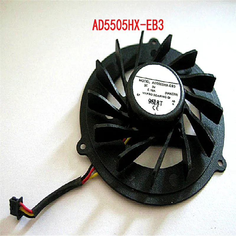 

Вентилятор охлаждения для ноутбука Packard Bell Easynote LJ65 LJ71 LJ75 LJ65 LJ61 AD5505HX-EB3 KAKC03 DC 5V 0.18A
