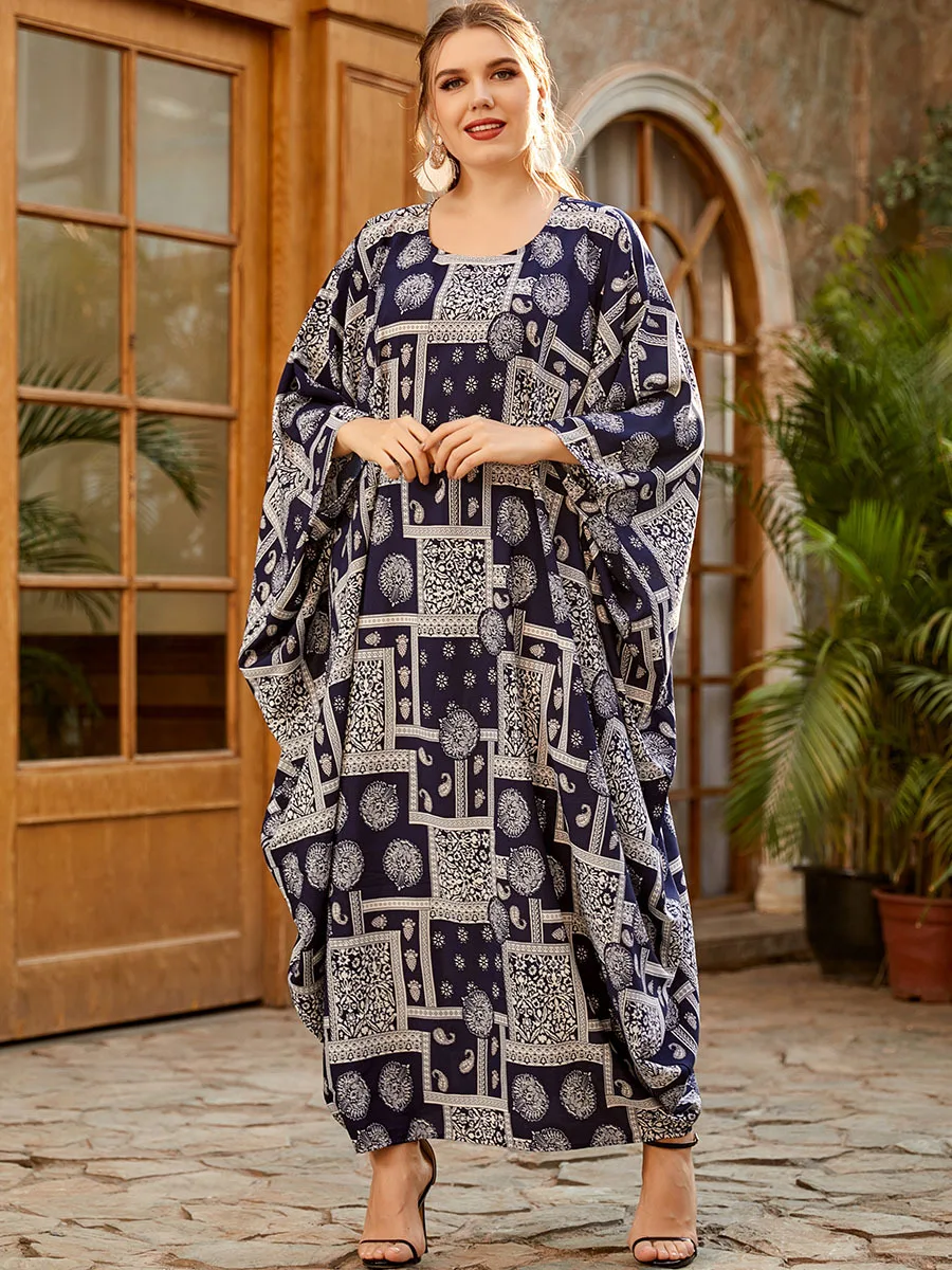 Арабское платье Abaya в Дубае женские мусульманские макси платья кимоно длинные