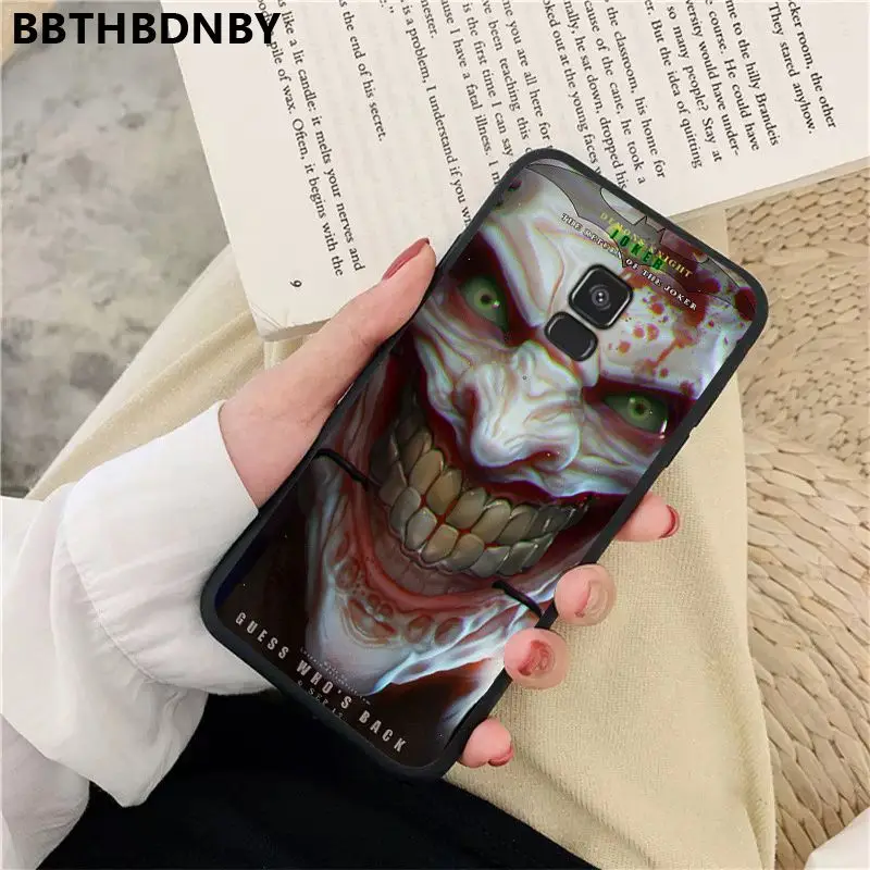 Чехол для телефона клоун плохой парень DIY роскошный высококачественный чехол