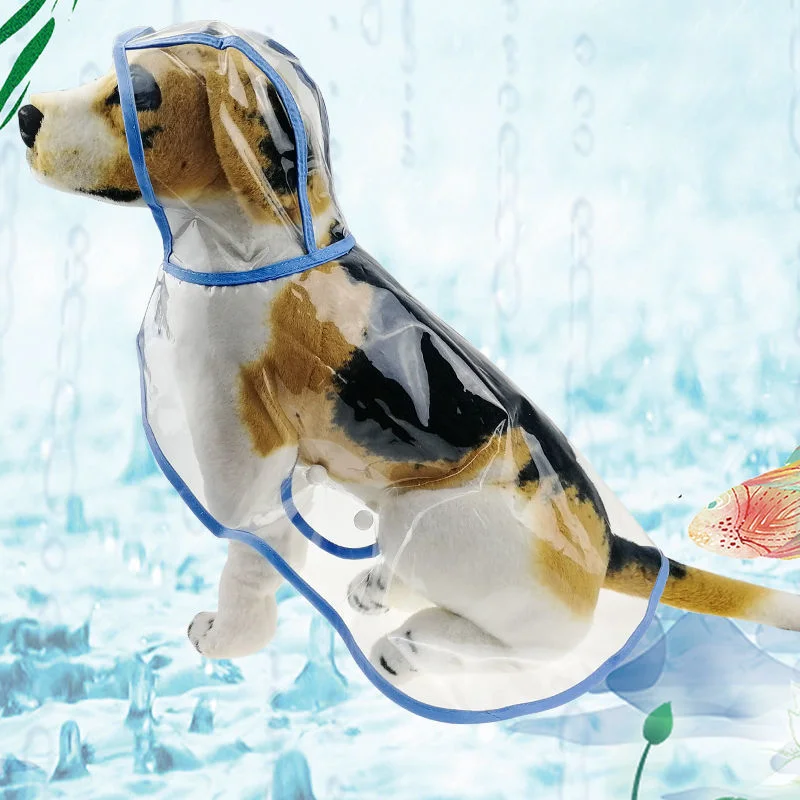 

Dog Raincoat Waterproof Dogs Rain Coat Waterproof Jacket Fashion Outdoor Breathable Puppy Clothes