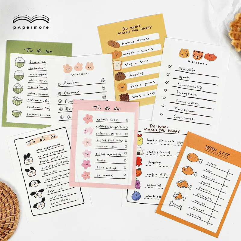 30 шт. серия эмоций блокнот креативный ручная работа базовый записная книжка