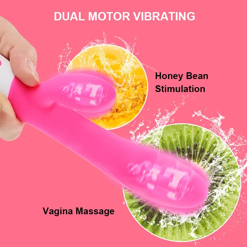 Интимные игрушки для женщин G точка фаллоимитатор кролик вибратор пар двойной