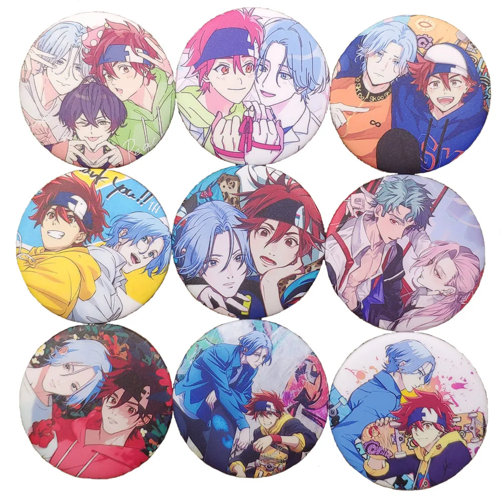 Брошь в виде цветка вишни, значок знака бесконечности, косплея, Reki