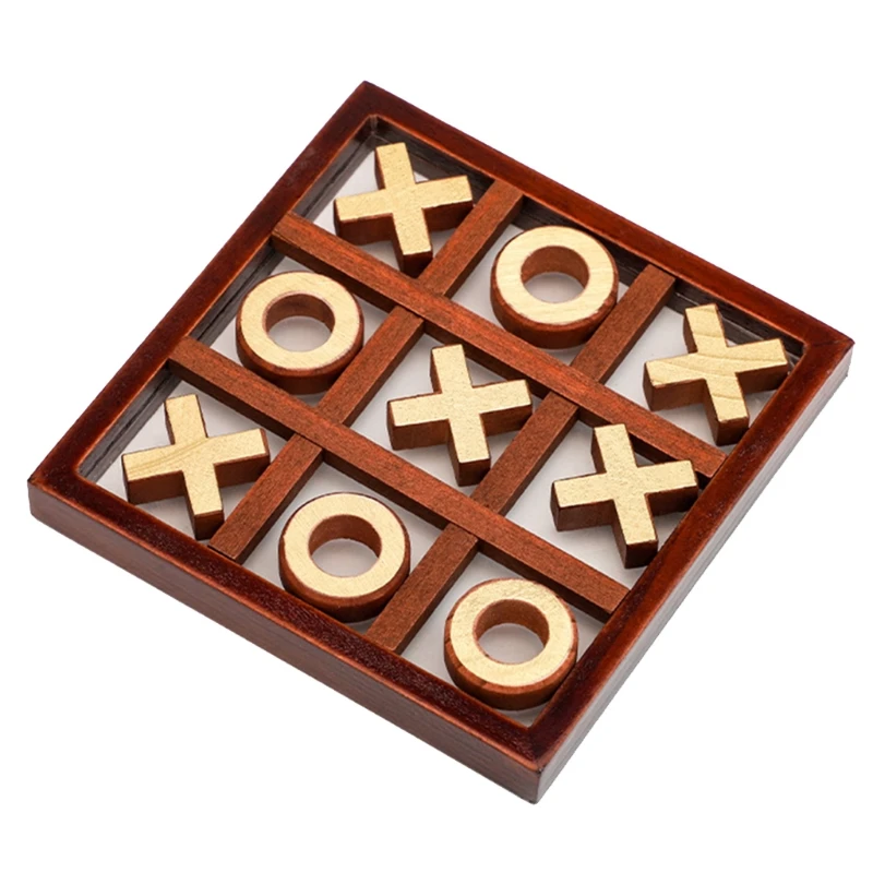 

Настольная игра Tic-Tac-Toe Премиум, набор для вечерние в помещении и на открытом воздухе, игрушка для детей и взрослых, идеально подходит для раз...