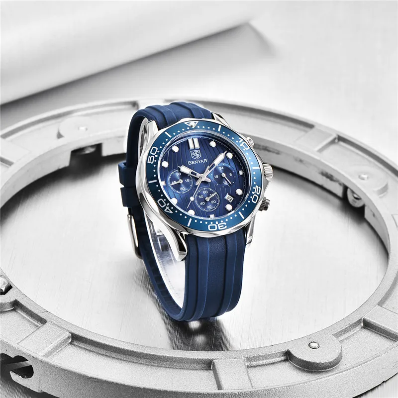 

BENYAR Quartz men's watches sport business watch men top brand luxury men watch military waterproof wristwatch Relogio Masculino