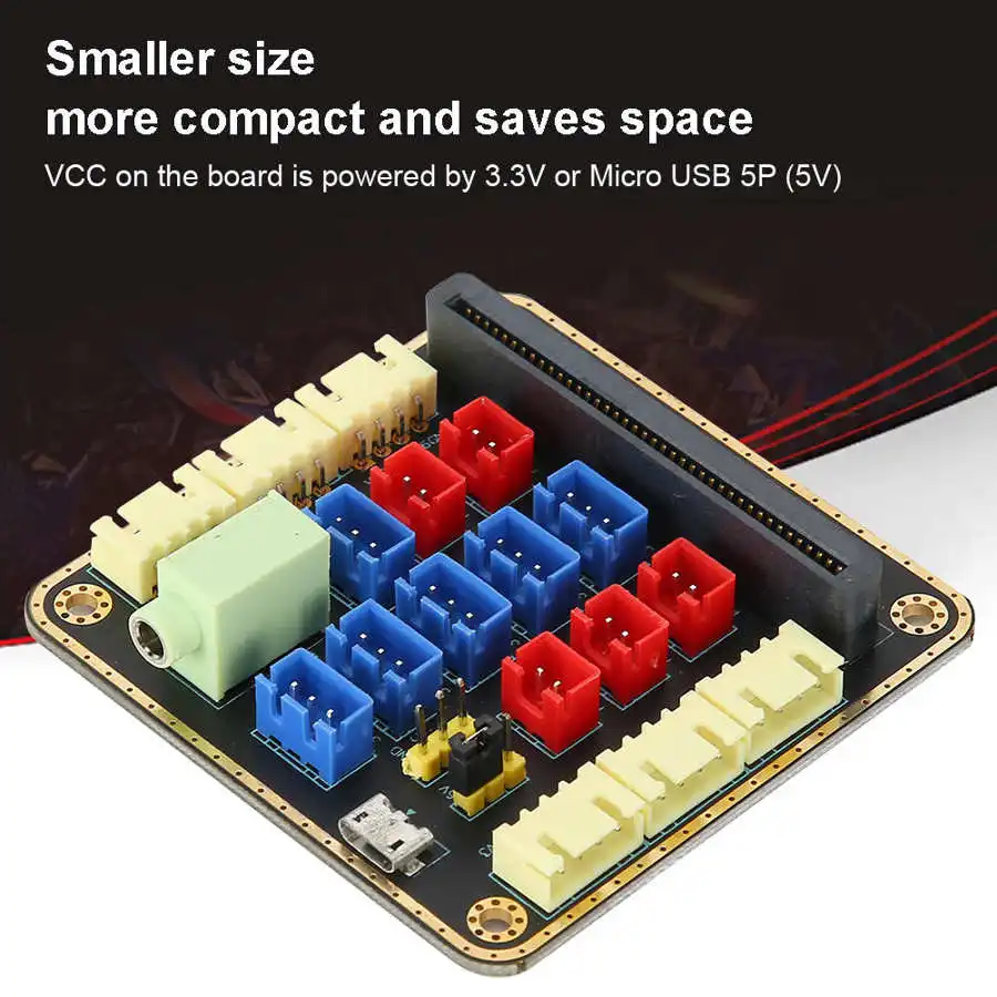 Макетная плата Micro Bit Adapter Multi Interface Transfer Programming Learning Hot|Платы расширения| |