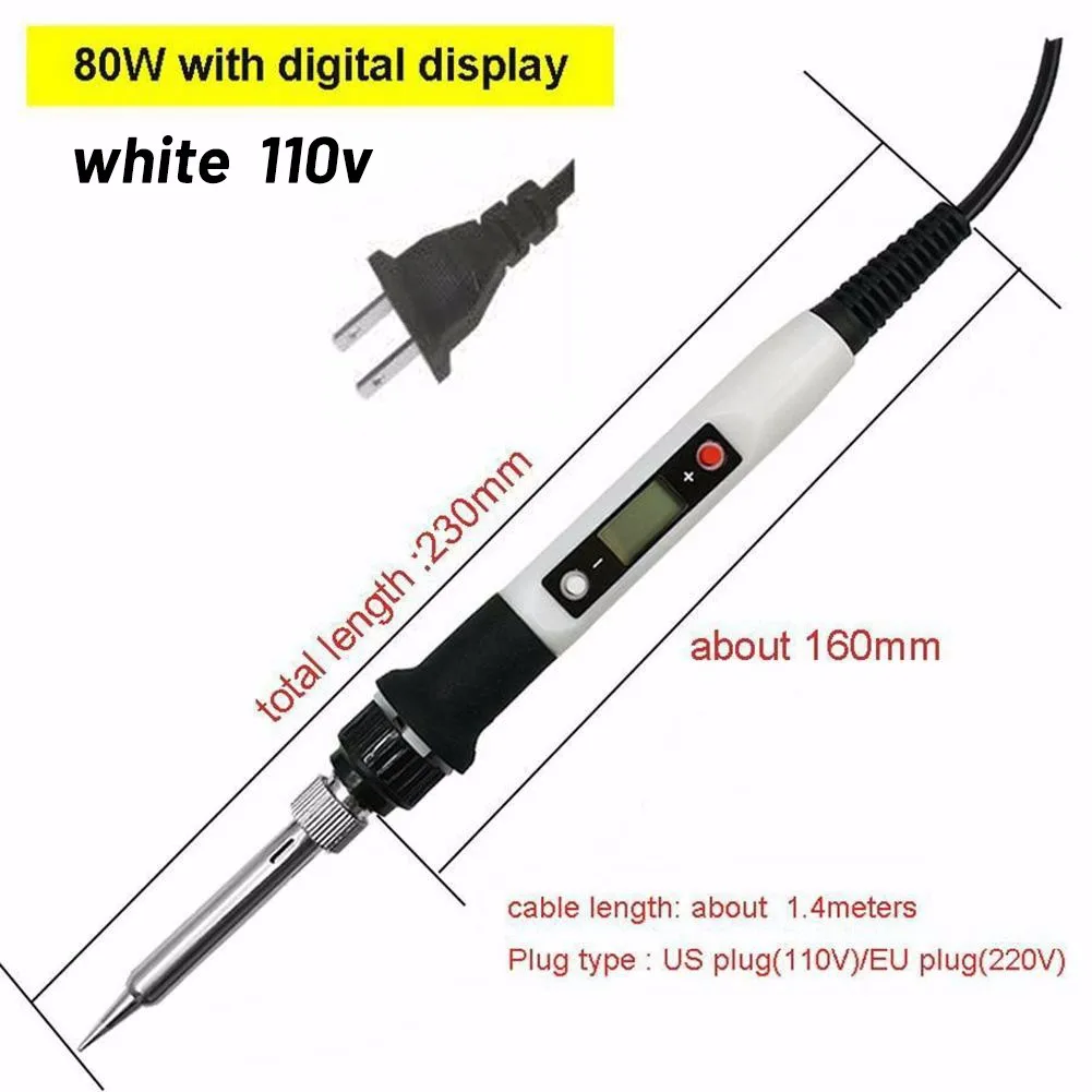 Сварочный паяльник многофункциональный индустриальный с регулируемой