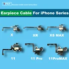 Оригинальный гибкий динамик для iphone x xs max 11pro max, датчик приближения, датчик света, звук, гарнитура, динамик, гибкий кабель в сборе