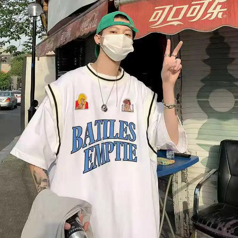 Футболка унисекс черная большого размера с коротким рукавом Спортивная