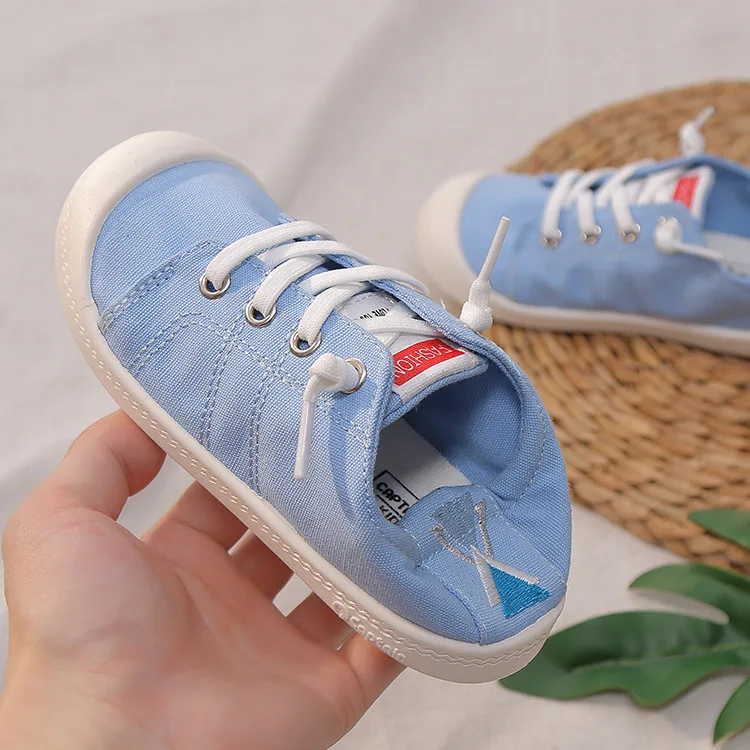 

Spring Autumn New Kids Canvas Shoes Candy Color Children's Casual Shoes Comfortable Breathable Fashion Sneakers Hot
