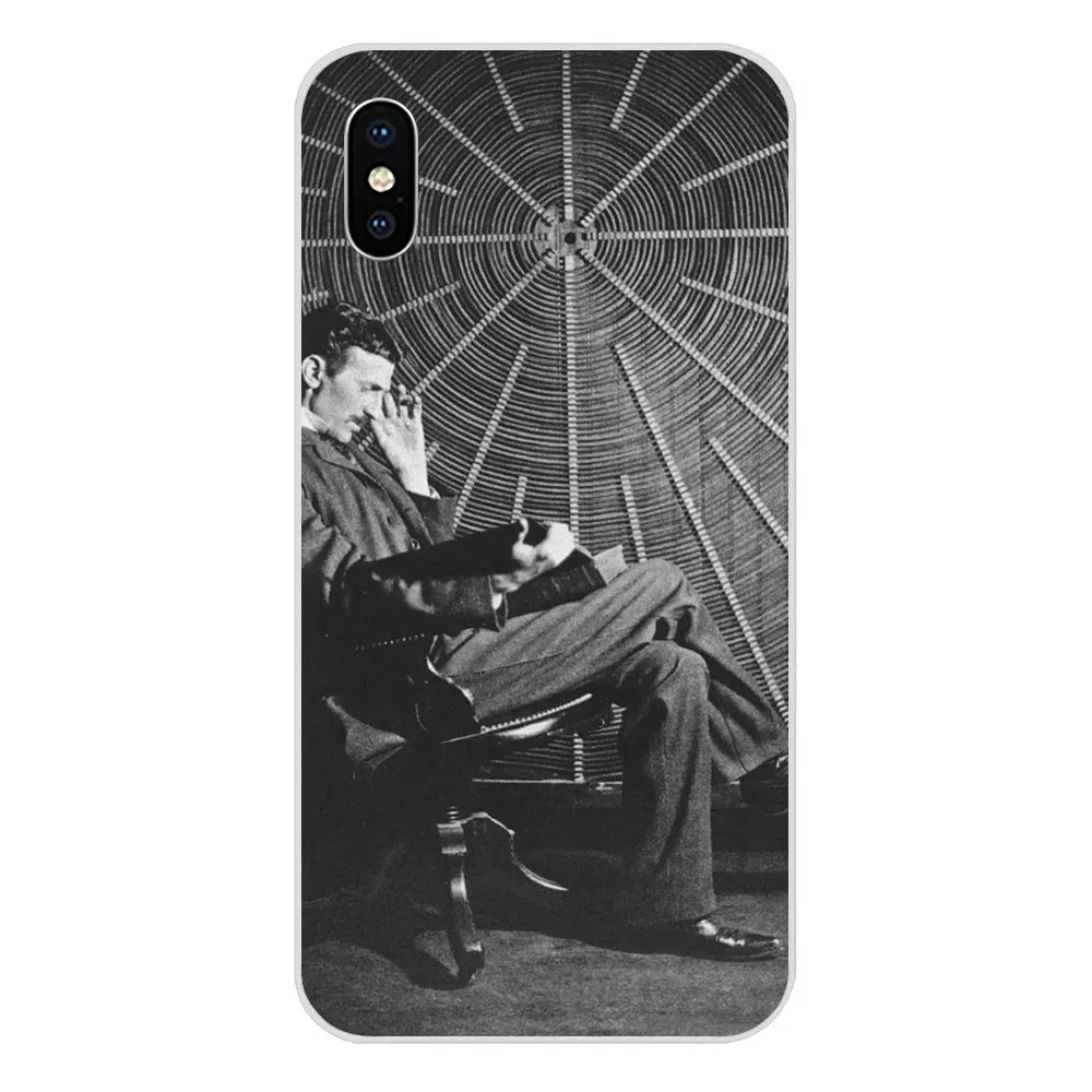 Секреты о Nikola Tesla для Apple iPhone 4 4S 5 5C 5S SE 6 6S 7 8 Plus X XS Max XR TPU индивидуальный дизайн |