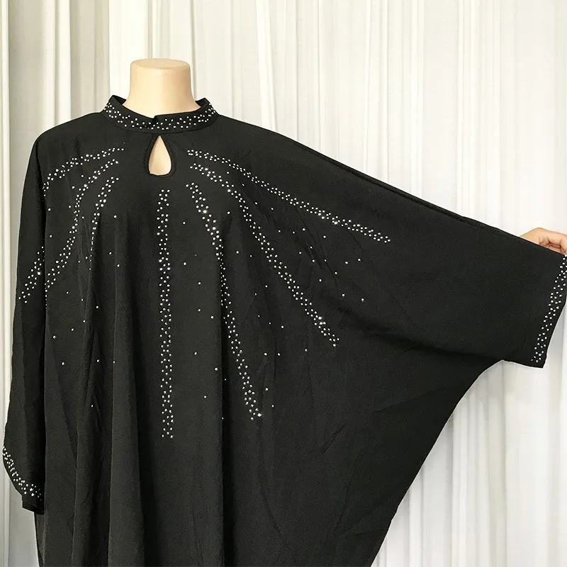 Дубайский хиджаб Печати Элегантное женское платье в винтажном стиле с длинным