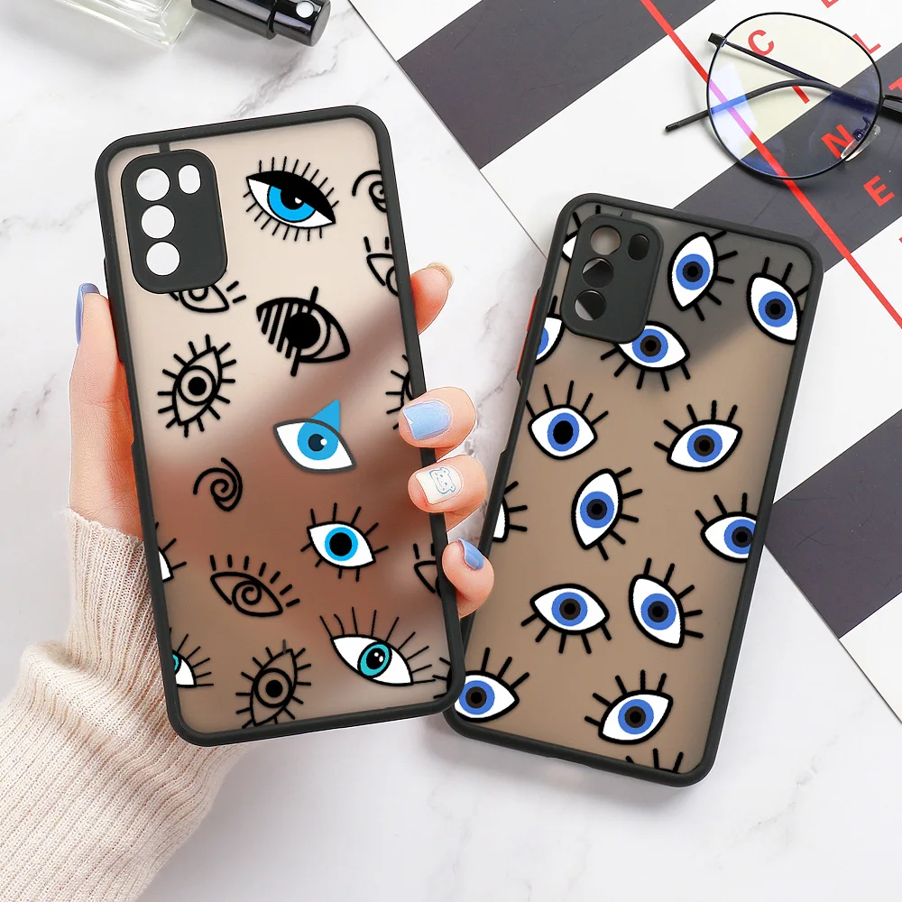 poco m4 x3 pro case evil eye phone cases for xiaomi mi 11t pro 11 lite 5g ne case funda pocox3 nfc f3 m3 mi 10t note 10 12 cover free global shipping