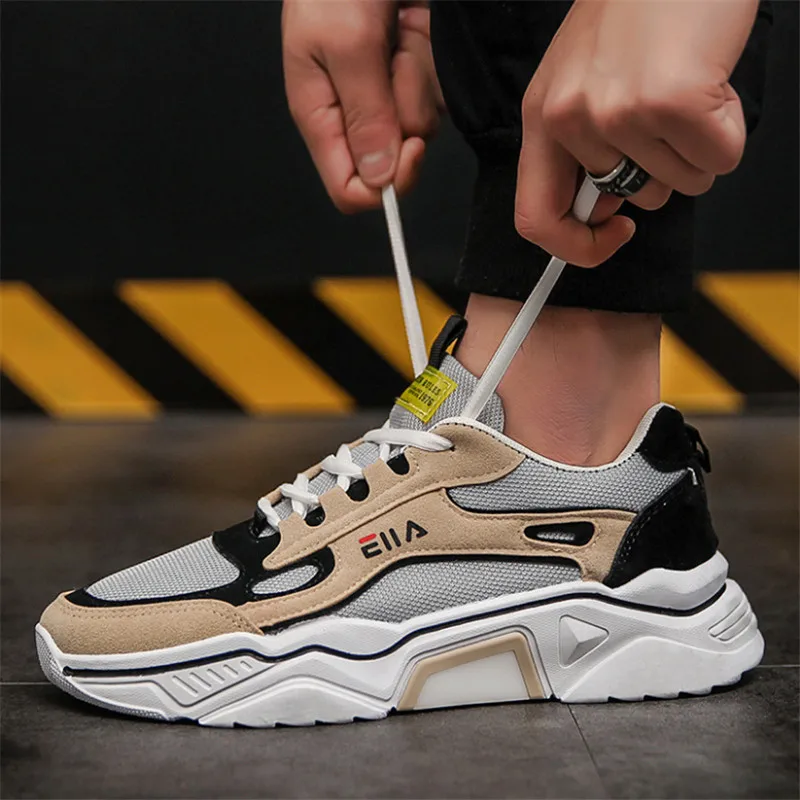 Кроссовки мужские с вулканизированной подошвой повседневная обувь для взрослых