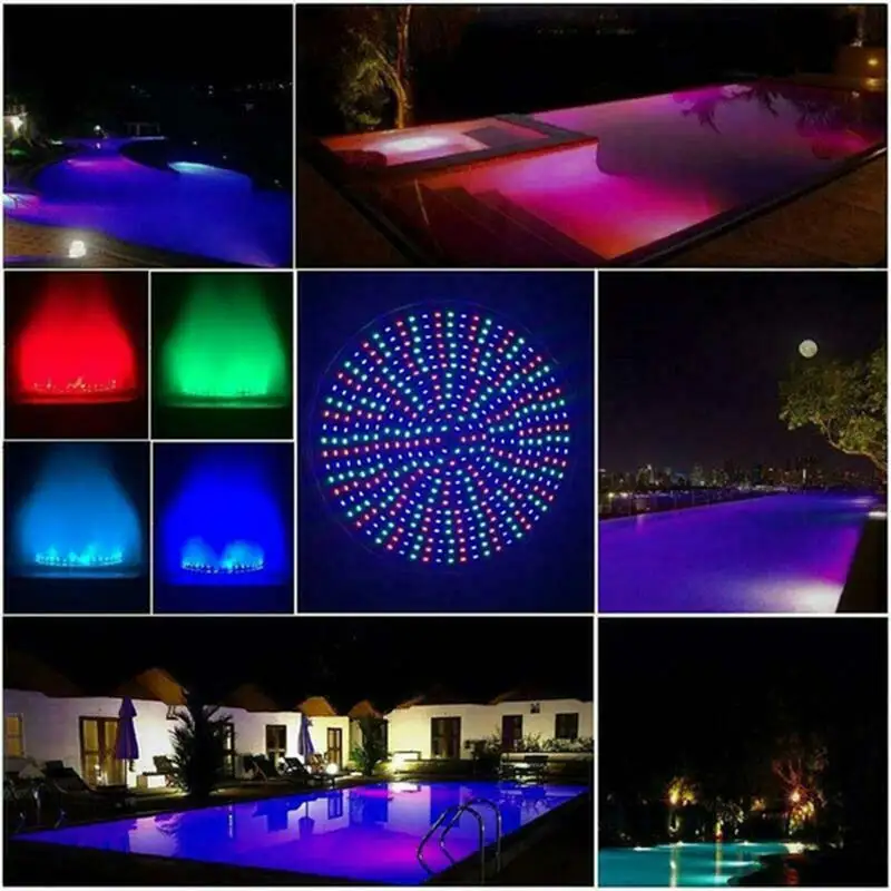 

12V 45W/35W E27 PAR56 RGB 3000K LED Bulb Swimming Pool Light for Pentair