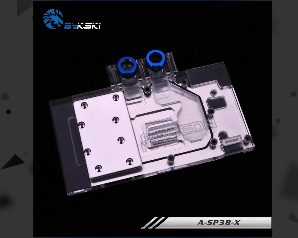Bykski A-SP38-X, полное покрытие видеокарты блок водяного охлаждения RGB/RBW для Sapphire NITRO R9 380/380X 4GD5 OC