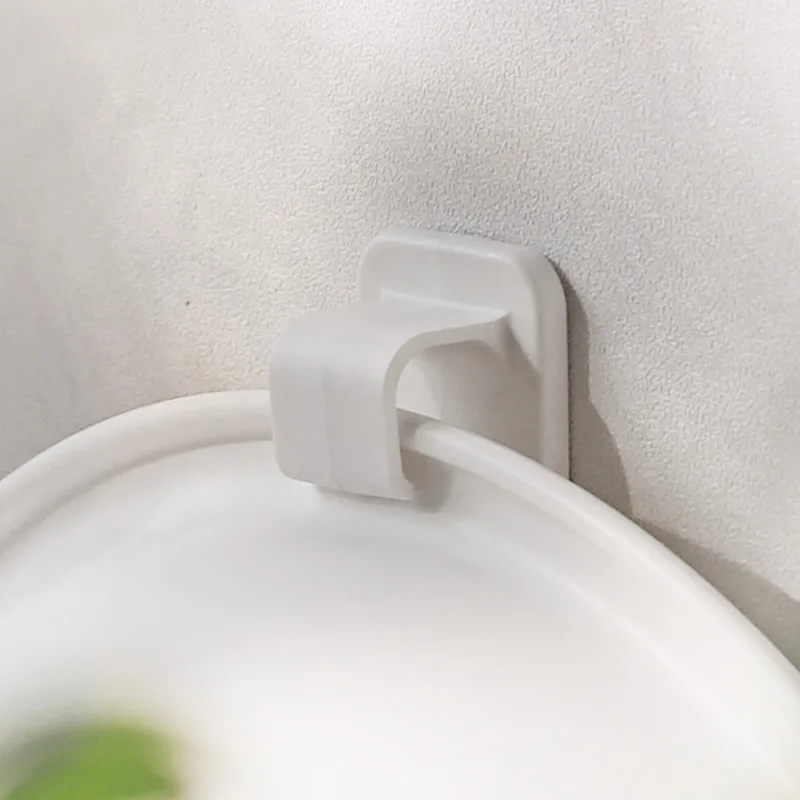 

Valve Hole Punched Face Basin Frame Toilet Bason Storage Rack Bathroom Wall Hangers Basin Hook Kitchen Basin Frame Adhesive Hook
