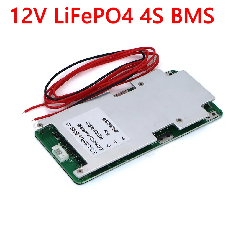 

12V BMS 3.2V 4S LiFePO4 Lithium Battery pack 60A 100A 150A 200A for Energy Storage solar system PCB With Balance
