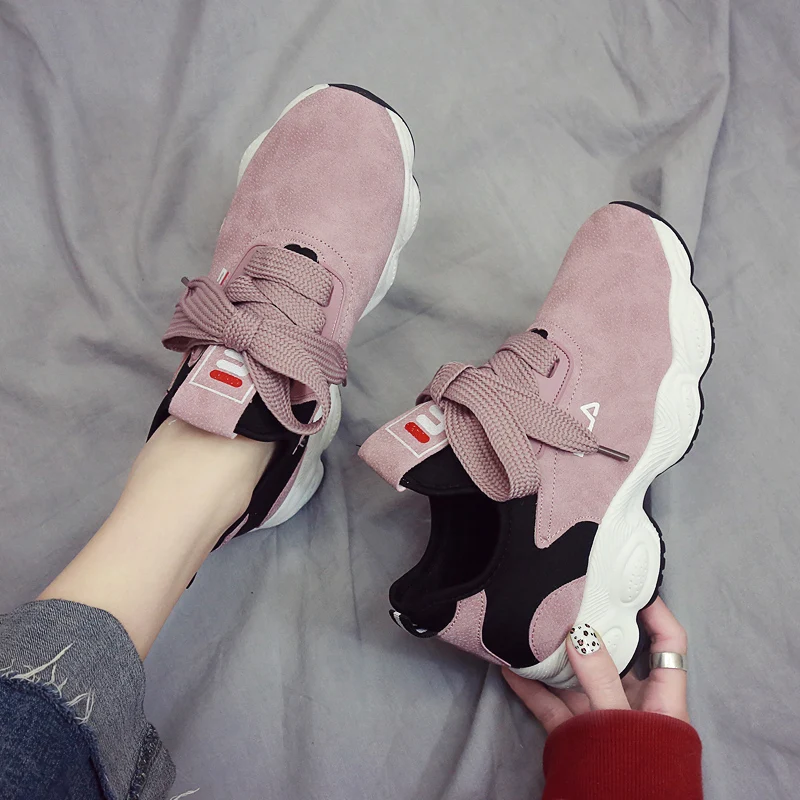 2020 Женская прогулочная обувь Jagger замшевые носки кроссовки для спорта на открытом