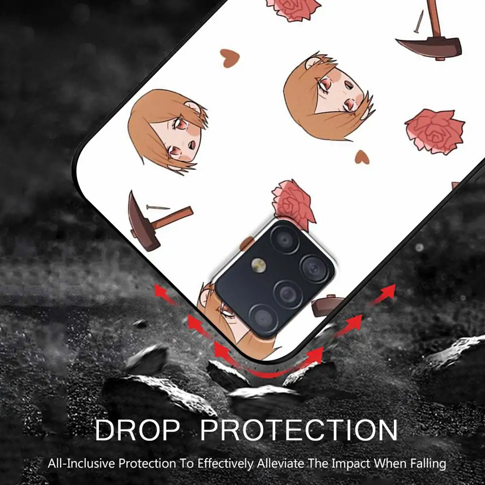 

Anime jujutsu kaisen Cute Phone Case for Samsung Galaxy A51 A71 A21S A12 A11 A31 A52 A41 A32 5G A72 A02S Silicon Back Cover