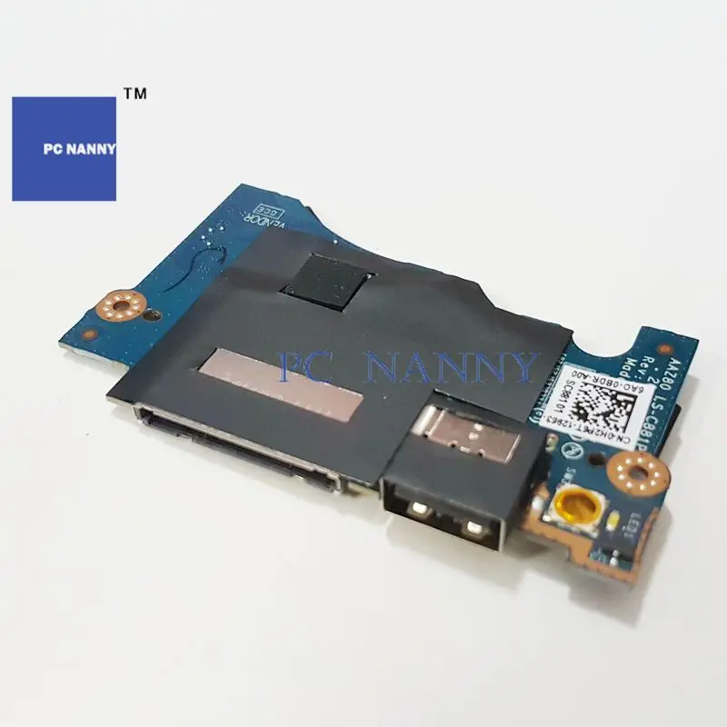Оригинальная Фирменная Новинка для Dell XPS 13 9350 9360 USB кардридер Кнопка питания плата