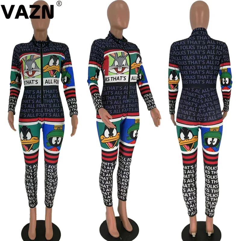VAZN новые изысканные 2020 летние пикантные женские 3 вида цветов узкие мультфильм