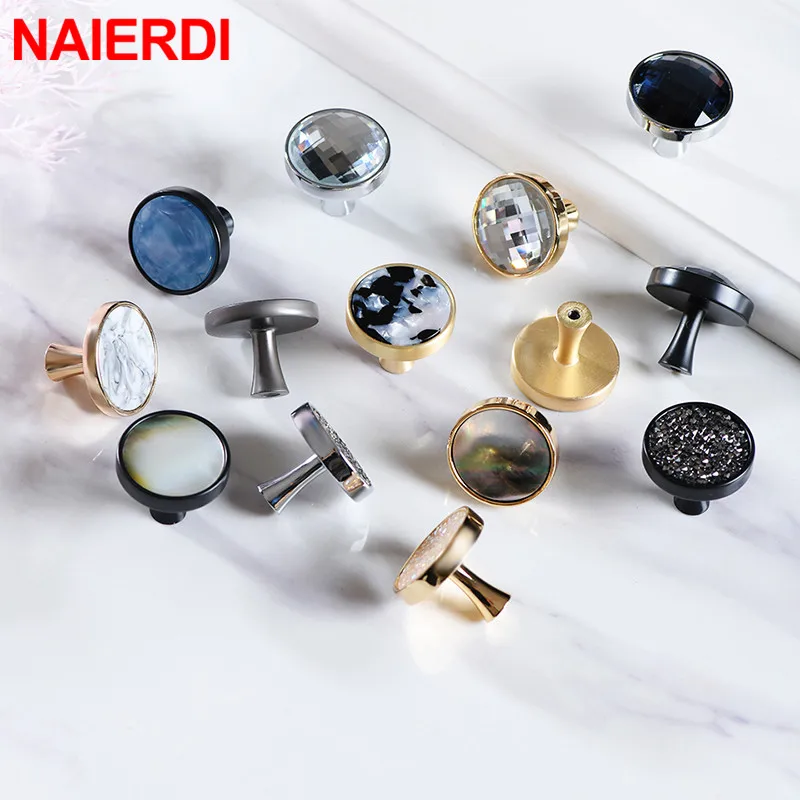 NAIERDI настенные крючки из цинкового сплава ручки для шкафа подвесные подвесных