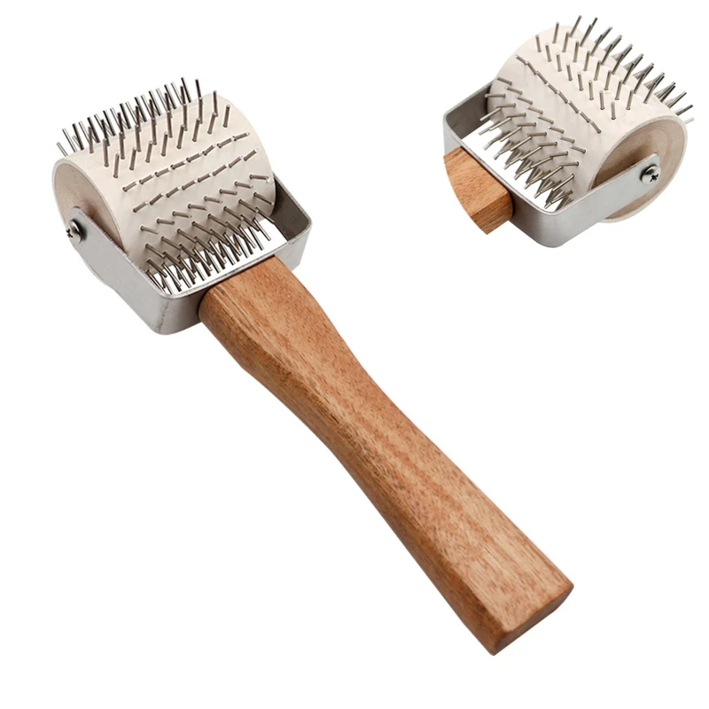 

24cm Wooden Handle Propolis Collector Beekeeper Needle Roller Extracting Honey Tool Bee Comb Propolis Collector Tools