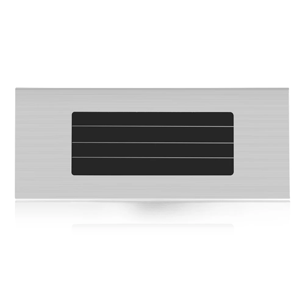 

New LED Solar Wall Lamp, Led Doorplate Lamp, Stainless Steel Outdoor Apartment Porch with Backlight