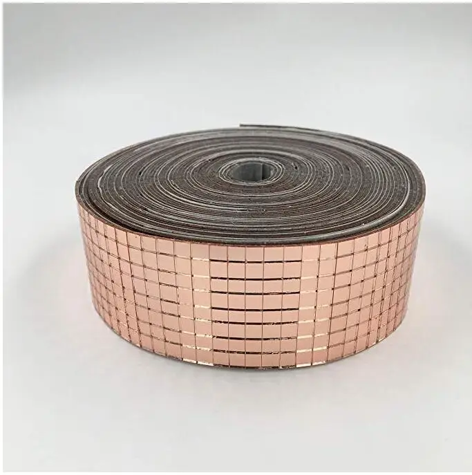 Рулонная самоклеящаяся мозаичная плитка из настоящего стекла для поделок