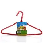 Практичные Нескользящие пластиковые вешалки для одежды, бытовые крючки для одежды (случайные цвета)