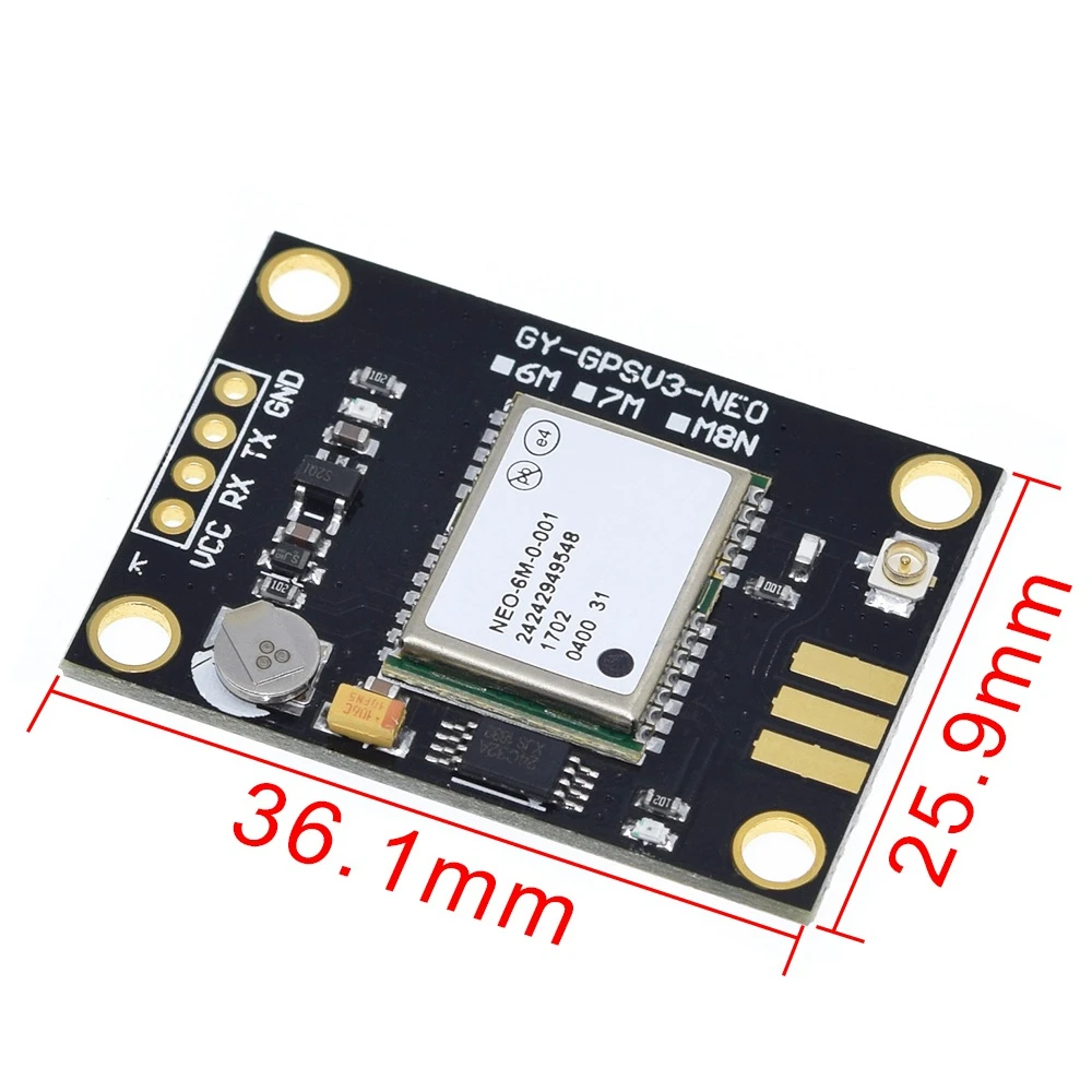 GY-NEO6MV2 новый телефон с GPS модулем NEO6MV2 управлением полетом EEPROM MWC APM2.5 большая