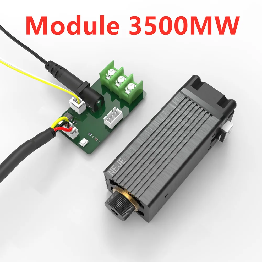 3500 мВт Лазерная резка/лазерная гравировка Модуль синий светильник с TTL / PWM