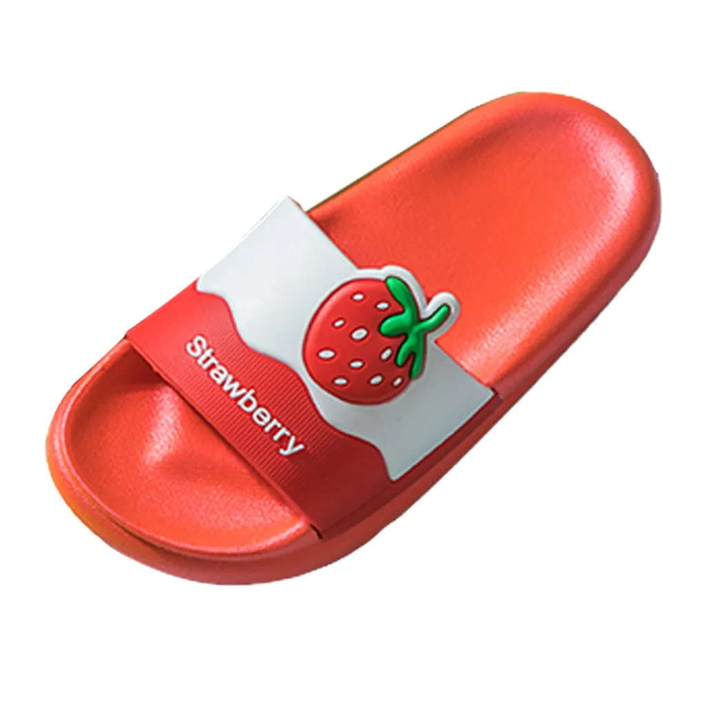 Шлепанцы для девочек и мальчиков летние шлепанцы с мультяшным жирафом пингвином