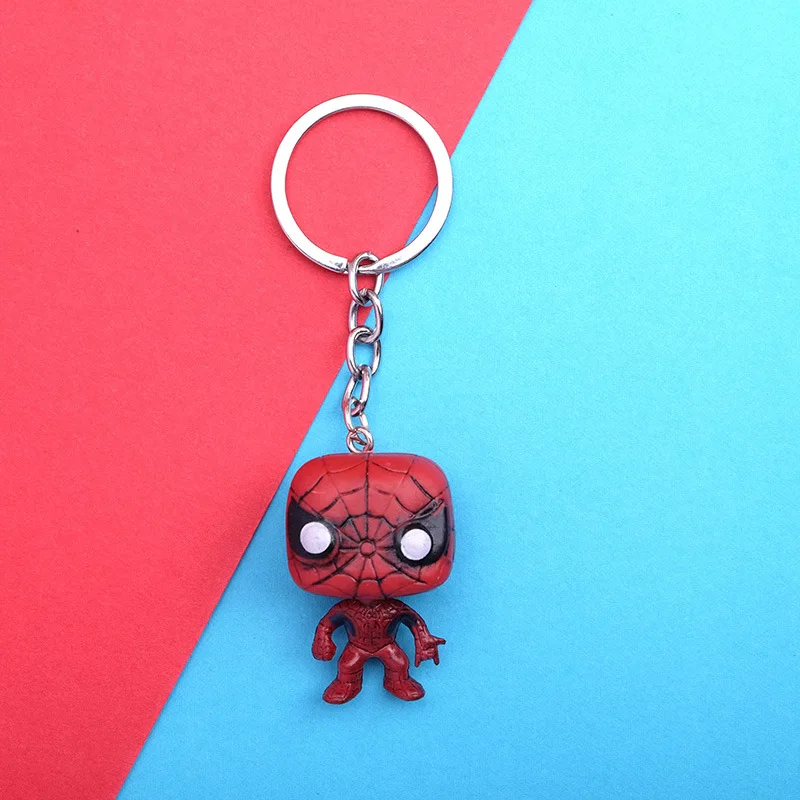 Модные Новые поп игрушки брелок Marvel Капитан Америка Железный человек брелок Дети Чудо Женщины брелок сумка Подвеска ювелирные изделия - Цвет: 7