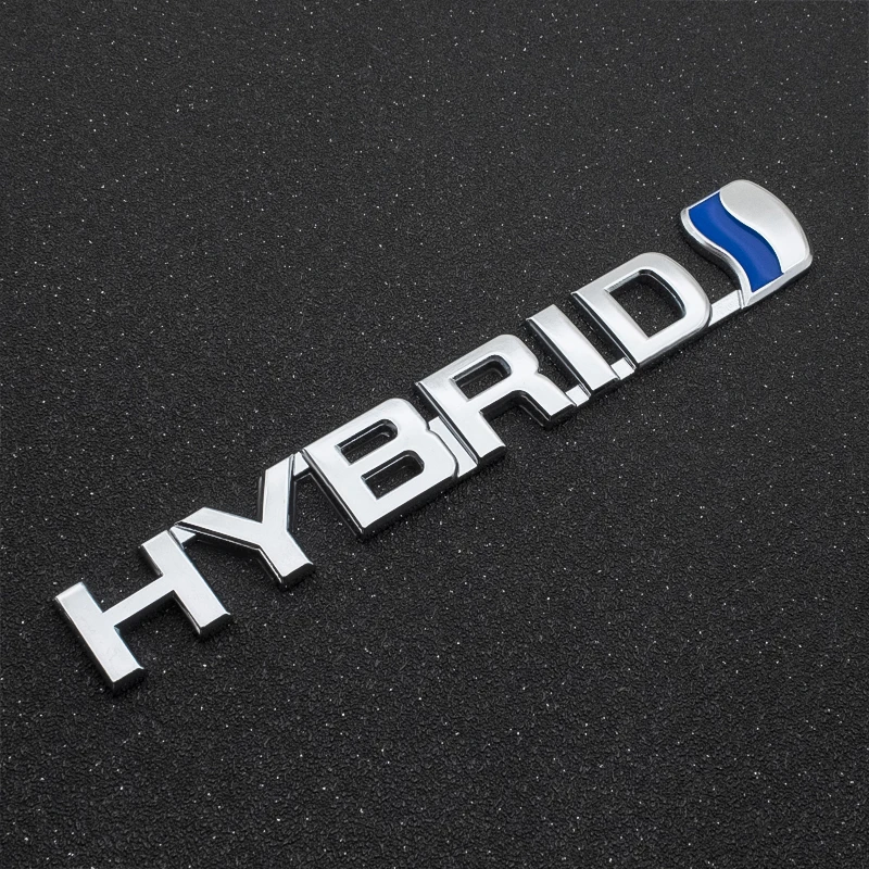 Металлический Гибридный 3D значок с эмблемой хвоста автомобильные наклейки