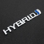 Металлическая гибридная Эмблема для Toyota Prius Camry Crown Auris Rav4s, 1 шт.