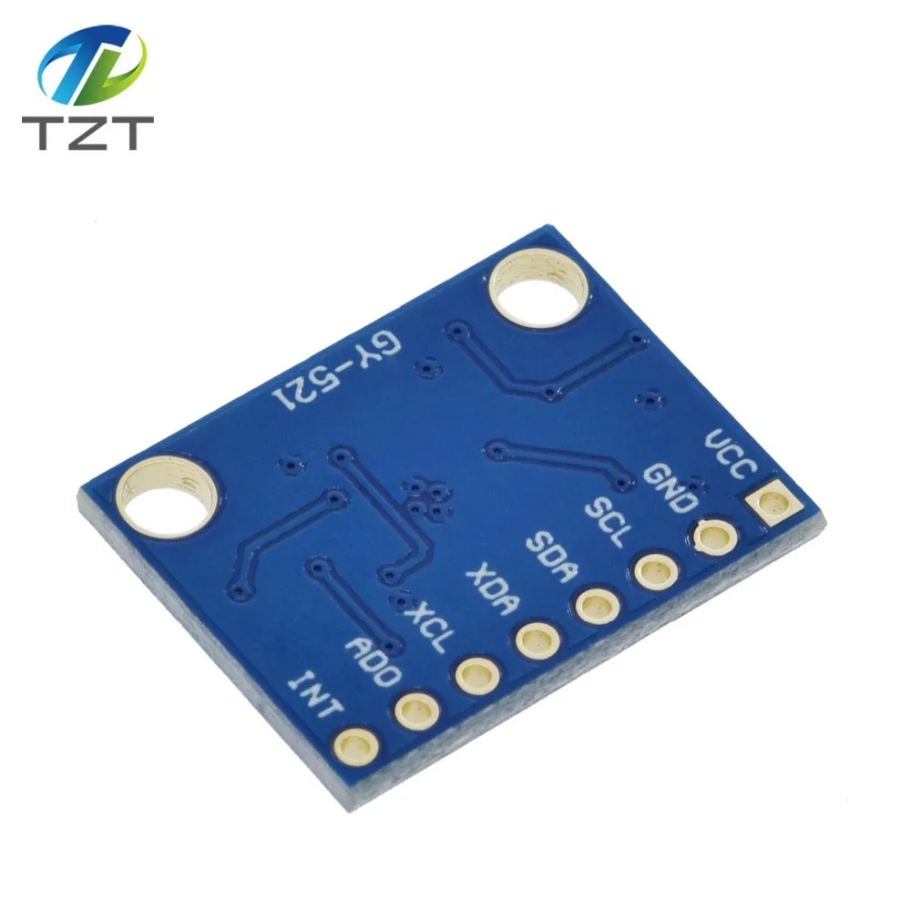TZT IIC GY-521 MPU-6050 MPU6050 3 оси аналоговые датчики гироскопа+ 3 оси акселерометр модуль для Arduino с контактами 3-5 в DC