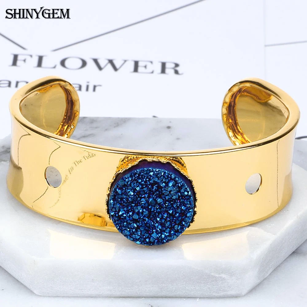 Женский браслет с натуральными камнями винтажный свадебный драгоценными и 24