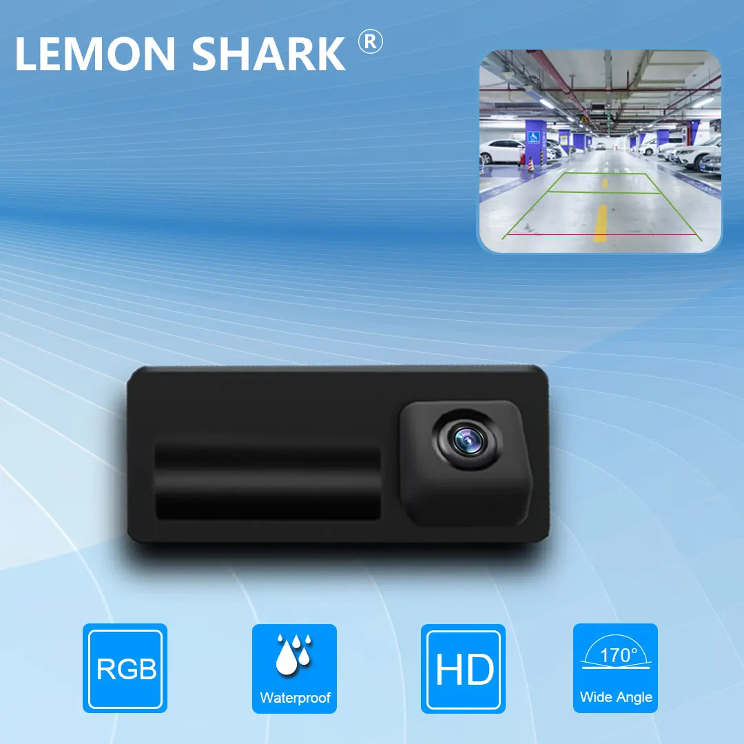 Камера заднего вида LEMON SHARK RGB ручка багажника RVC для VW Jetta MK5 5 MK6 VI Tiguan Passat B7 RNS510 RNS315